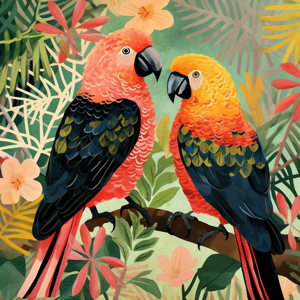 Bird In Nature Parrot 2