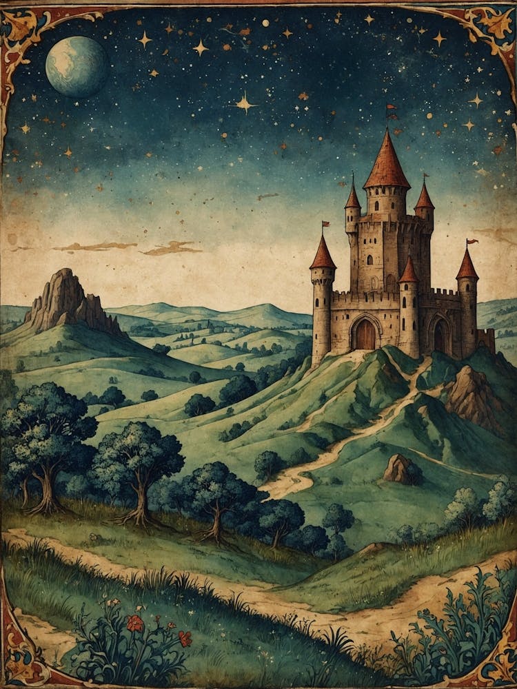Château Sur Une Colline
