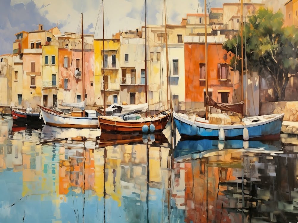 Boats In The Harbor 3