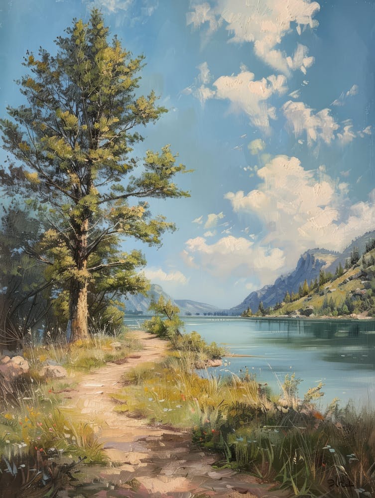 Landschaftsgemälde 6