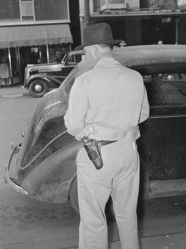 Town Constable, San Augustine, Texas By Russell Lee