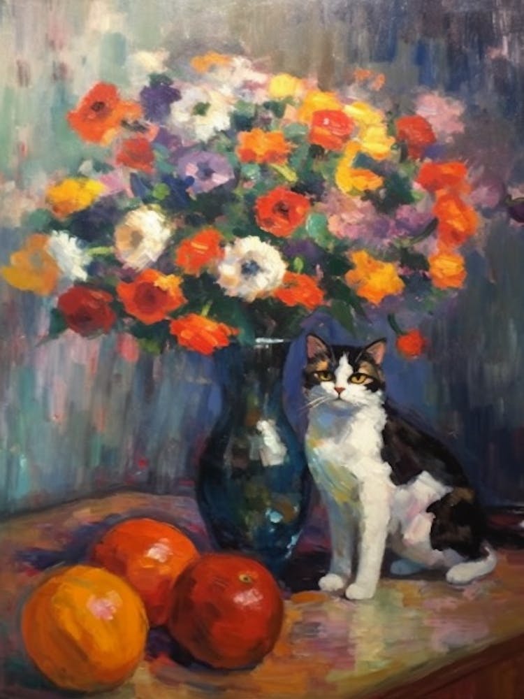 Anemone With A Cat 4