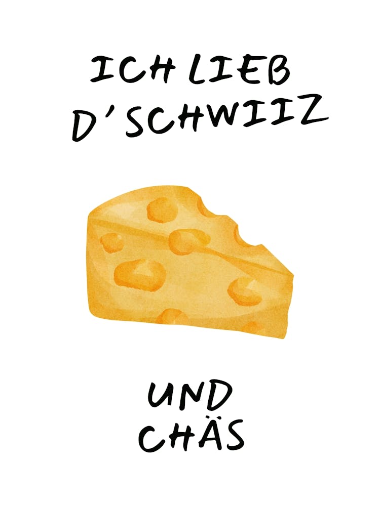 Suisse and cheese