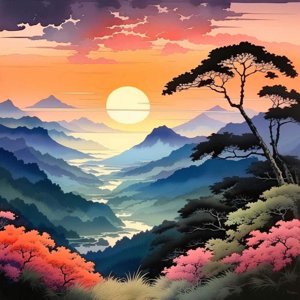 Asian Landscape Painting 4