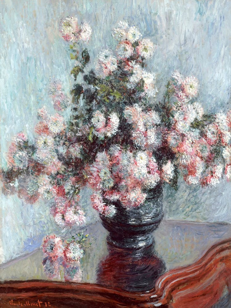 Chrysanthemums (1882), Claude Monet