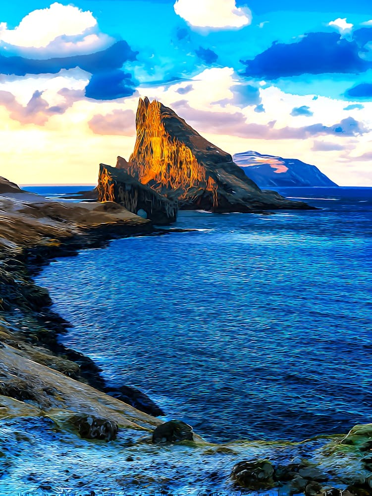 Drangarnir And Tindholmur Islet, Faroe Islands