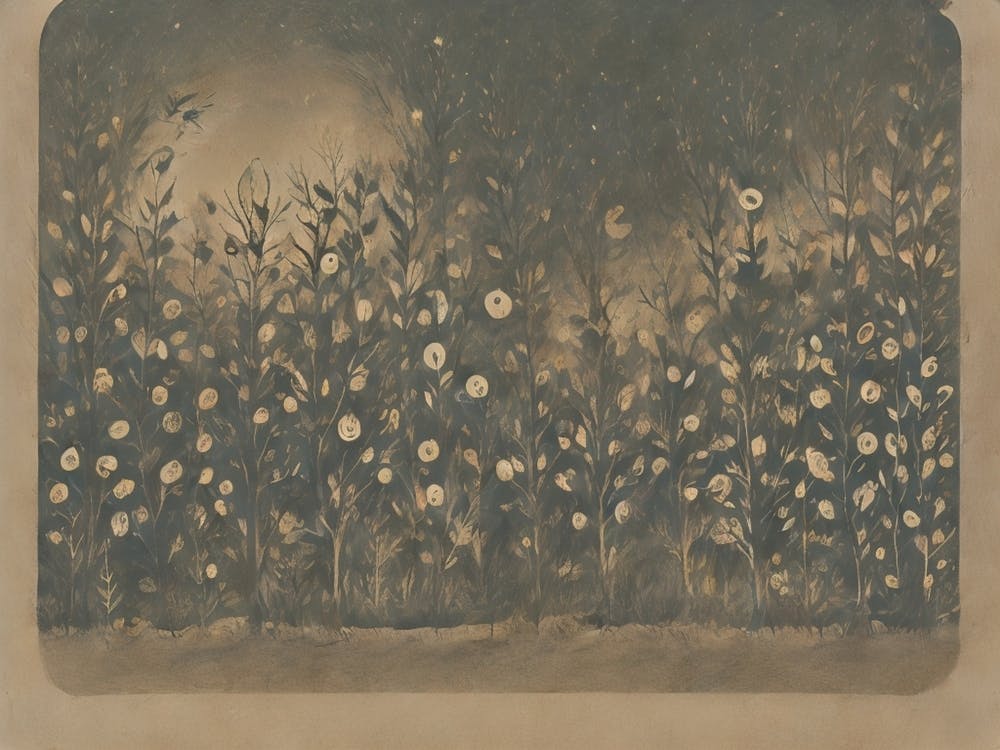 Moonlight In The Garden