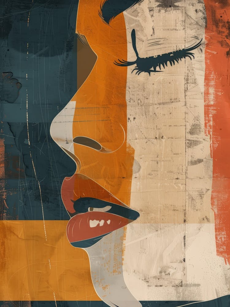 Abstract Portrait Of A Woman 35