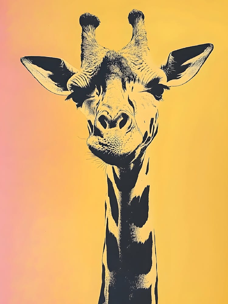 Giraffe Canvas Print
