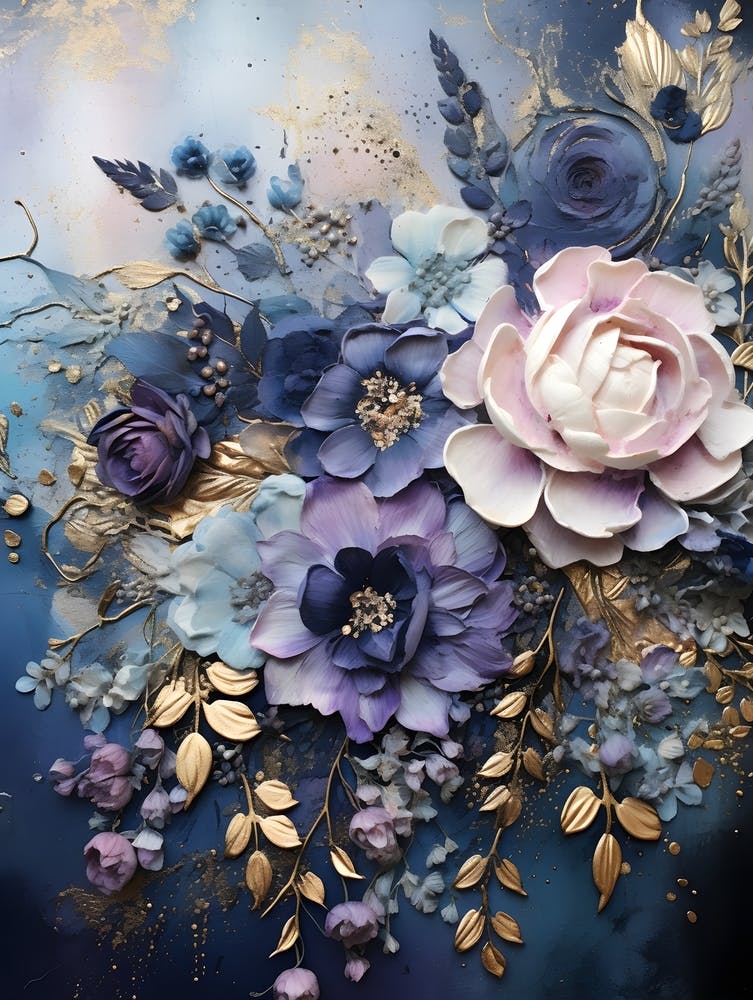 Vintage Moody Flowers 10
