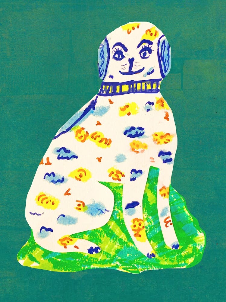 Ceramic Dog
