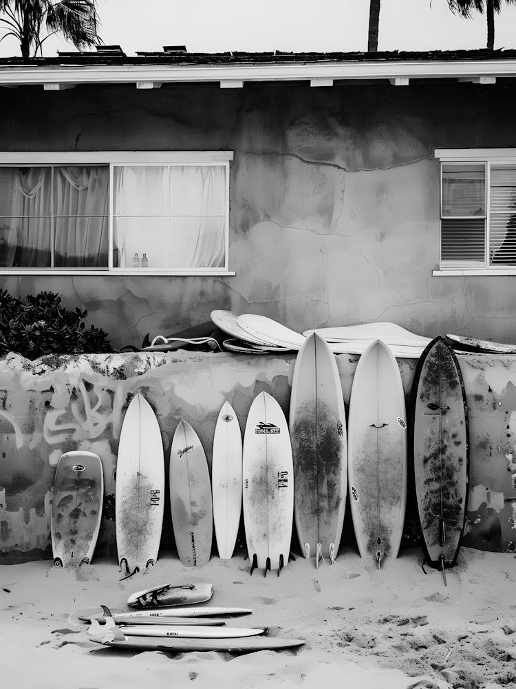 Surfboards On The Beach 2