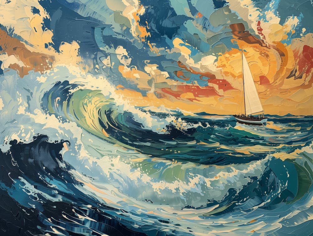 Sailboat In The Ocean