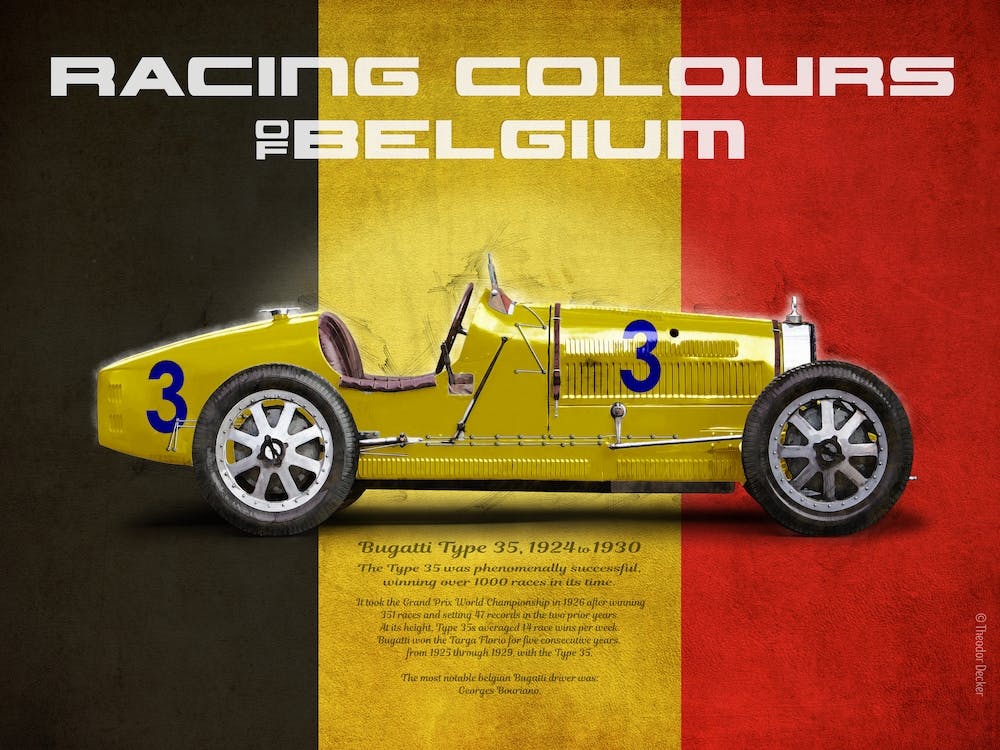 Racing Colours of Belgium