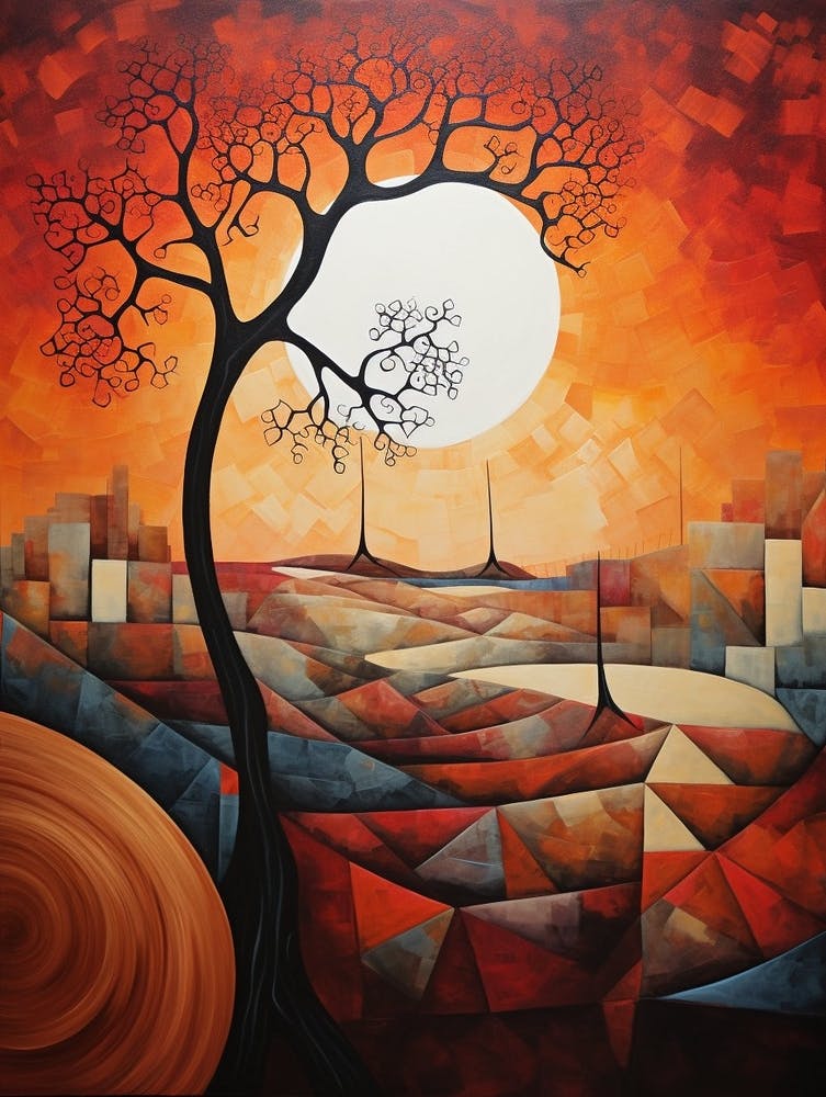 Abstract Minimalist Landscape 5