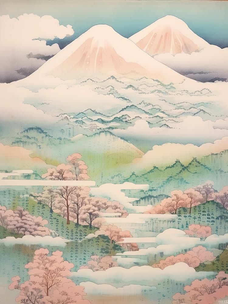 Mount Zao In Yamagata Miyagi, Japanese Landscape 3