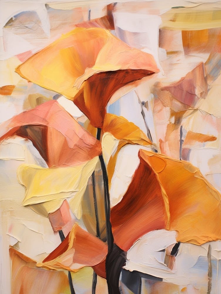 Fall Flower Painting Calla Lily 2