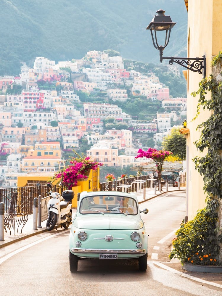 Positano Fiat 500