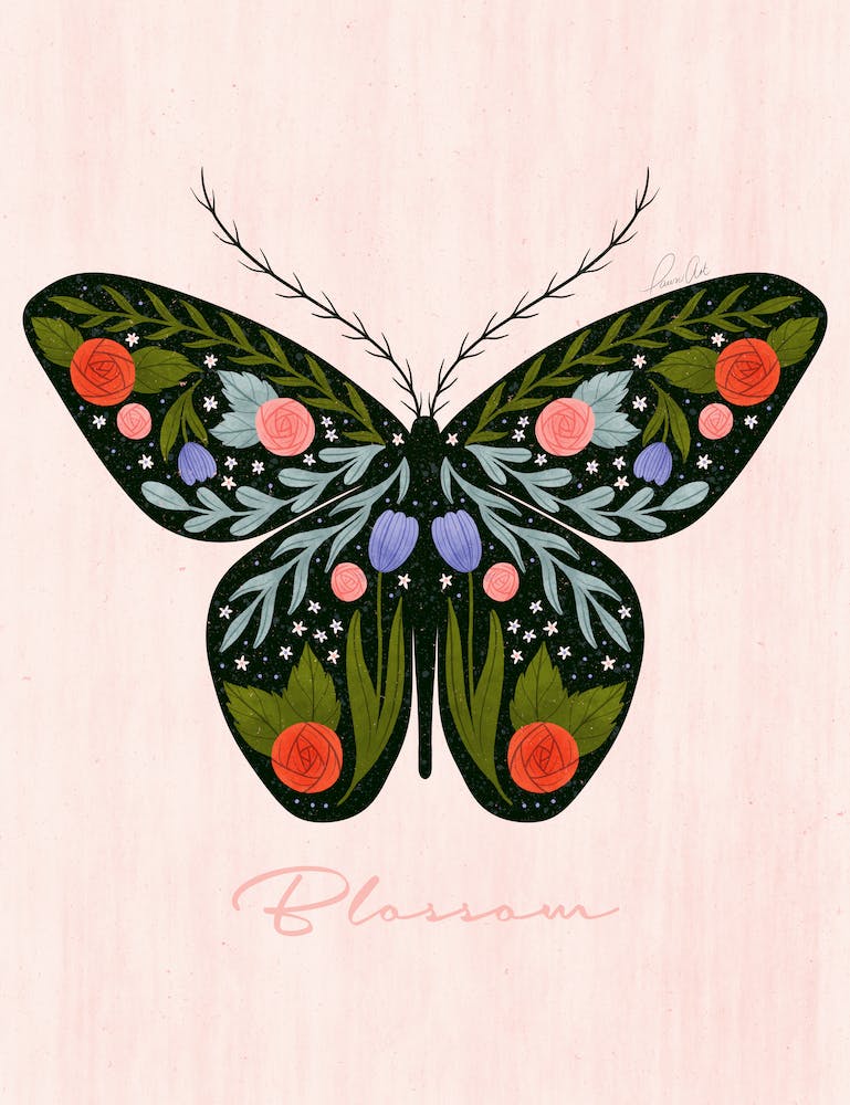 Blossoming Butterfly
