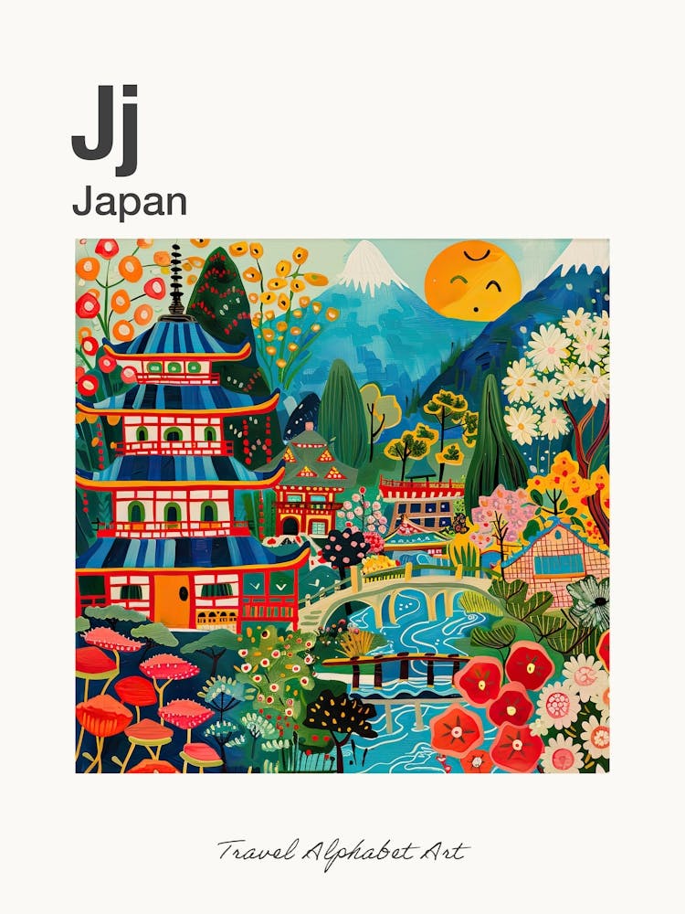 Kids Travel Alphabet  Japan 3