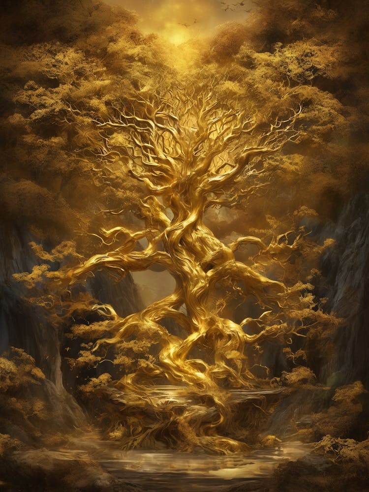 Golden Tree Of Life