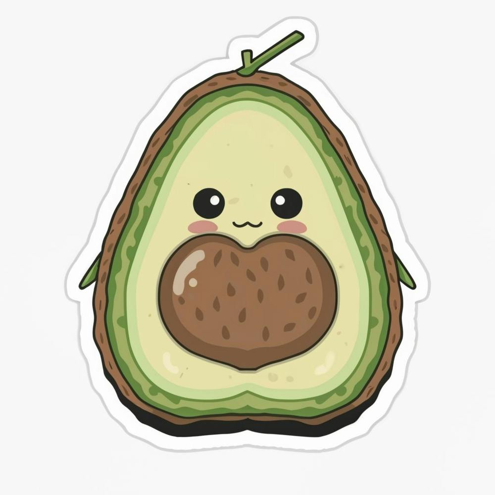 Avocado Kawaii