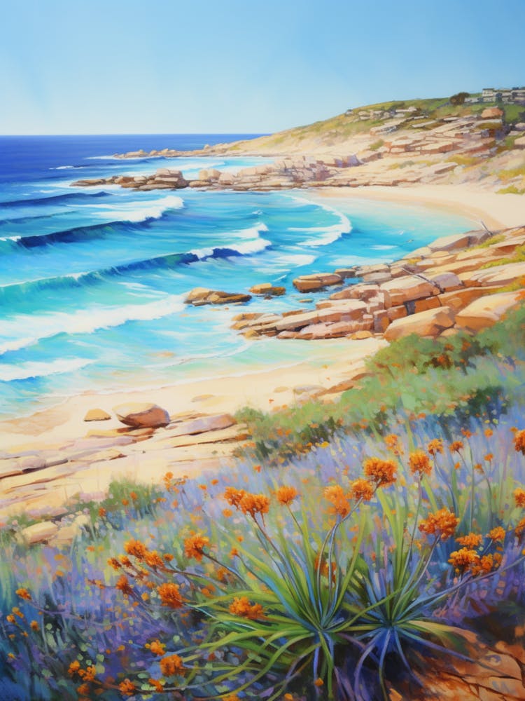 A Painting Of Cape Le Grand National Park, Western Australia 4