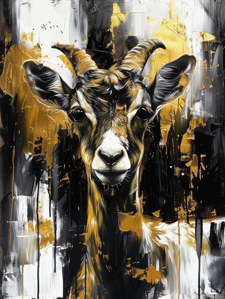 Goat Canvas Print 2