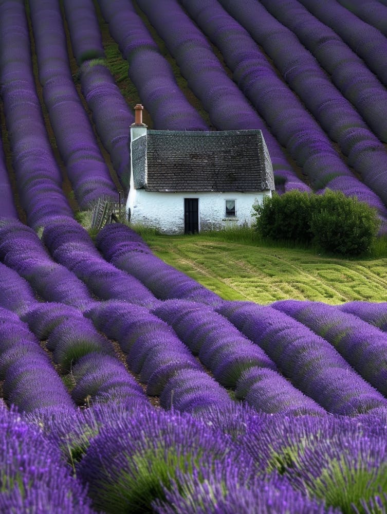 Lavender Fields In France 2