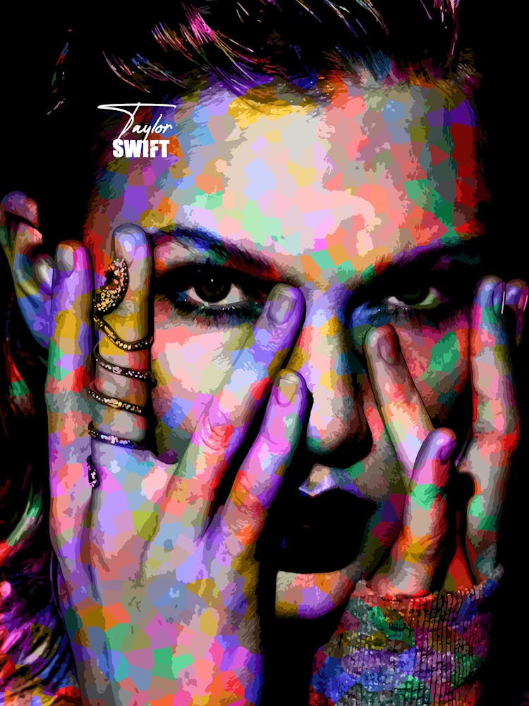 Taylor Swift Colorful 4