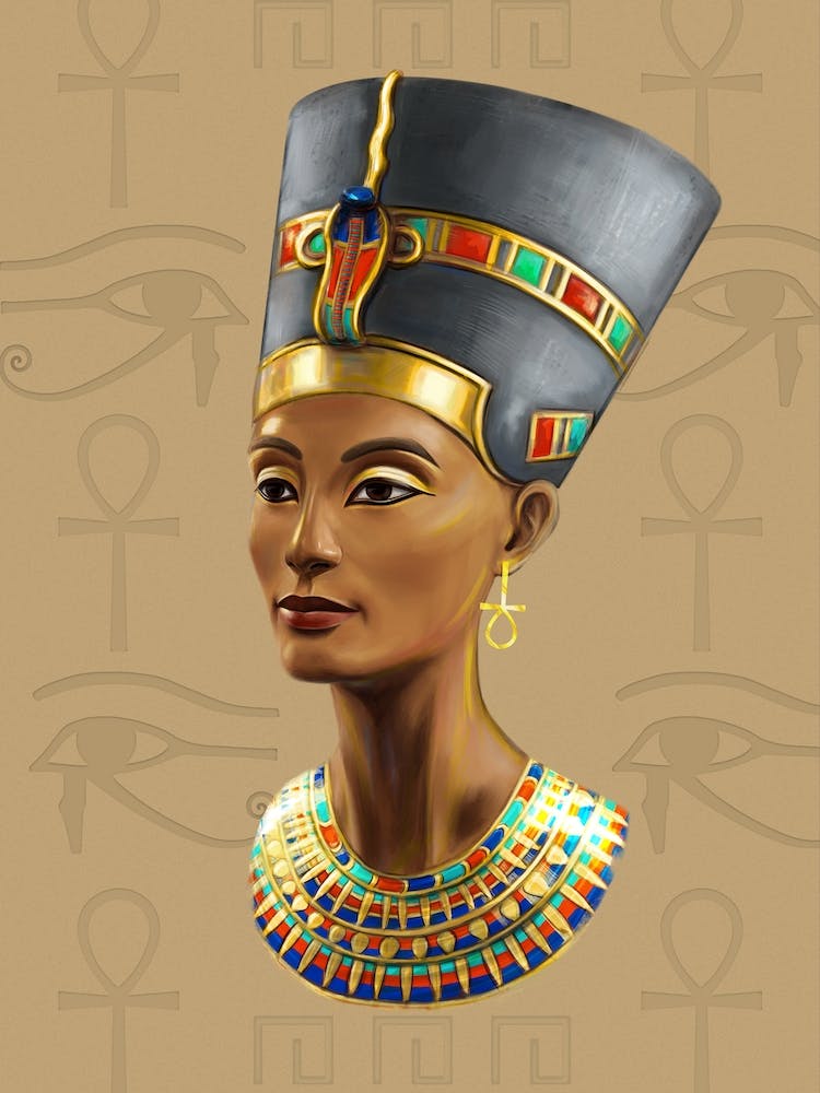 Nefertiti, a queen of Ancient Egypt