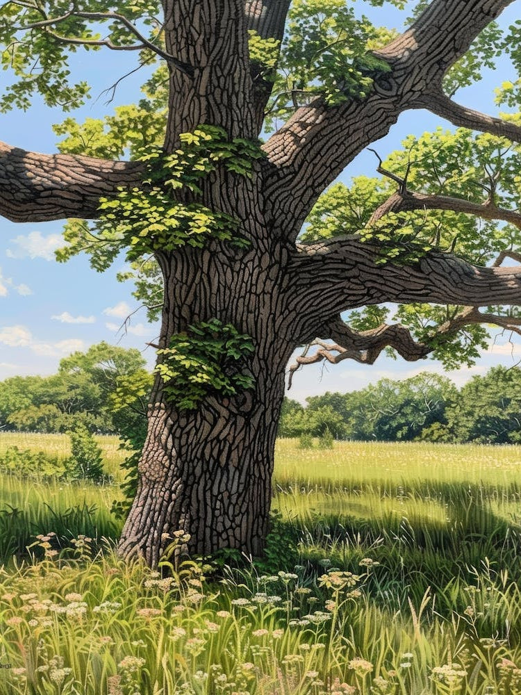 Large Oak Tree