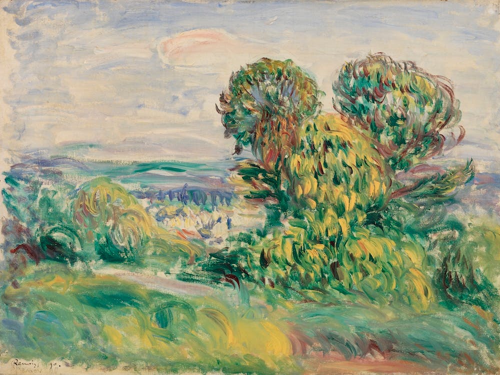 Landscape, Pierre Auguste Renoir 1