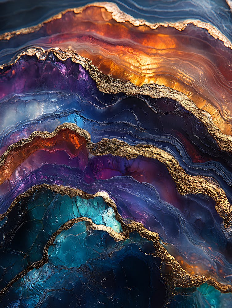 Stunning Whimsical Marble 15