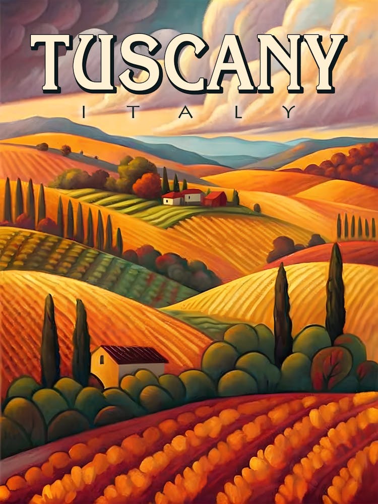 Tuscany Italy Vintage