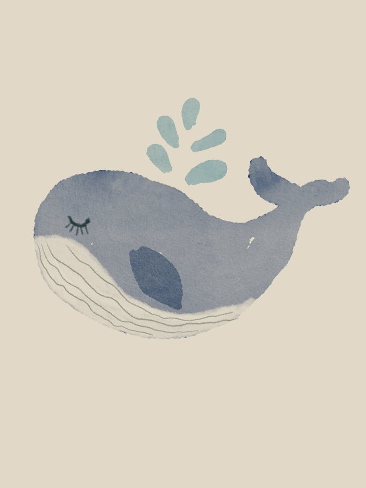 Whale Poster