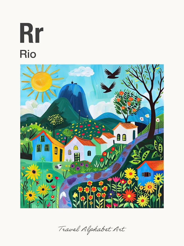 Kids Travel Alphabet  Rio 4