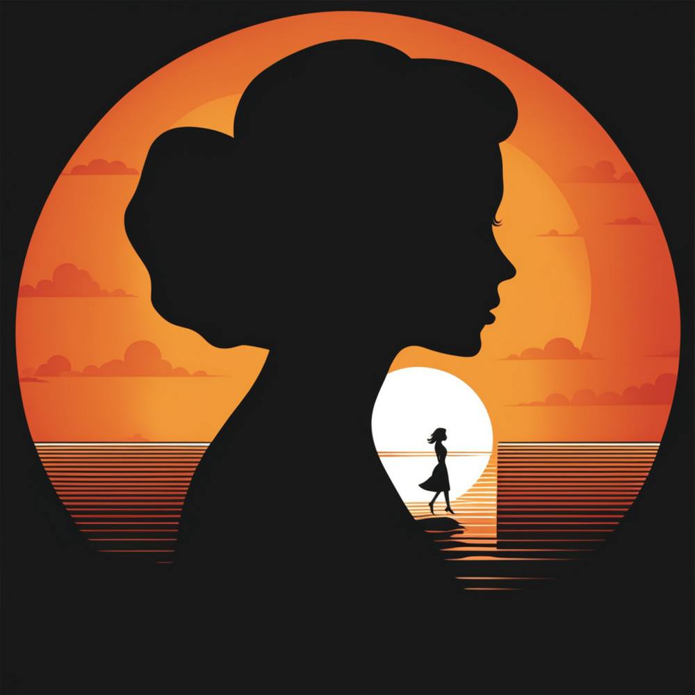 Silhouette D'une Femme 1