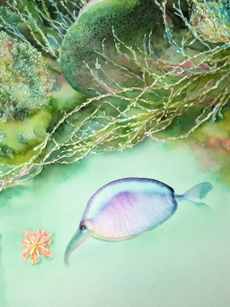 Jellynose Fish Storybook Watercolour