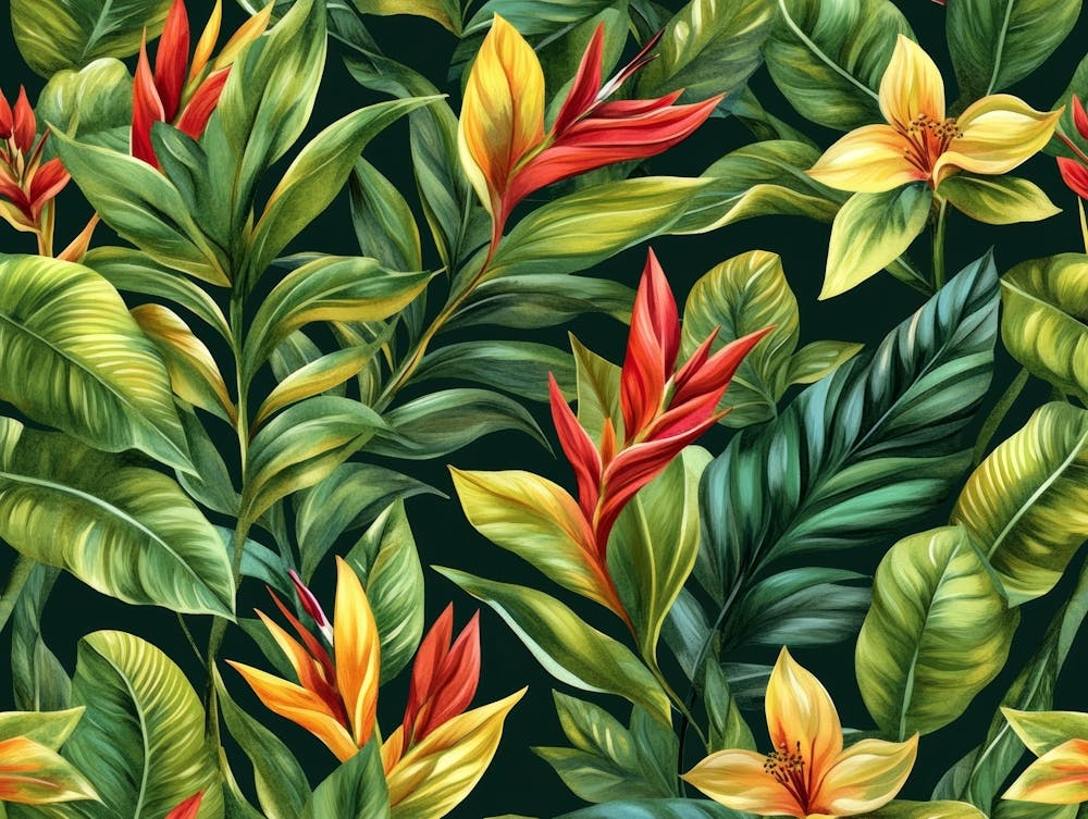 Tropical Leaves 252