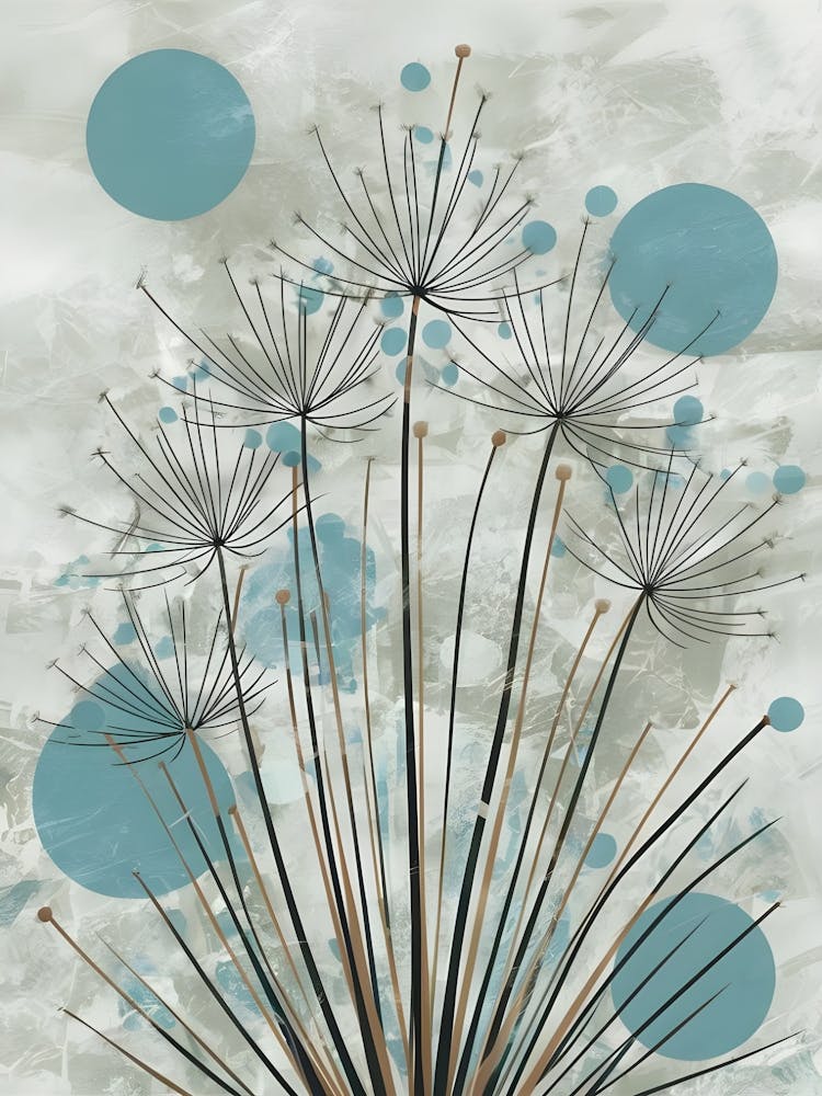 The Magic of Dandelions: A Tapestry of Seeds in a Soft Blue Sky