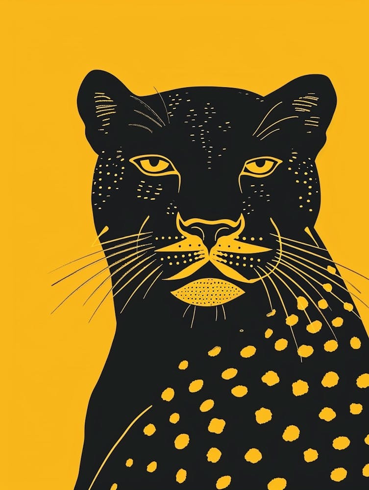 Yellow Black Panther 2