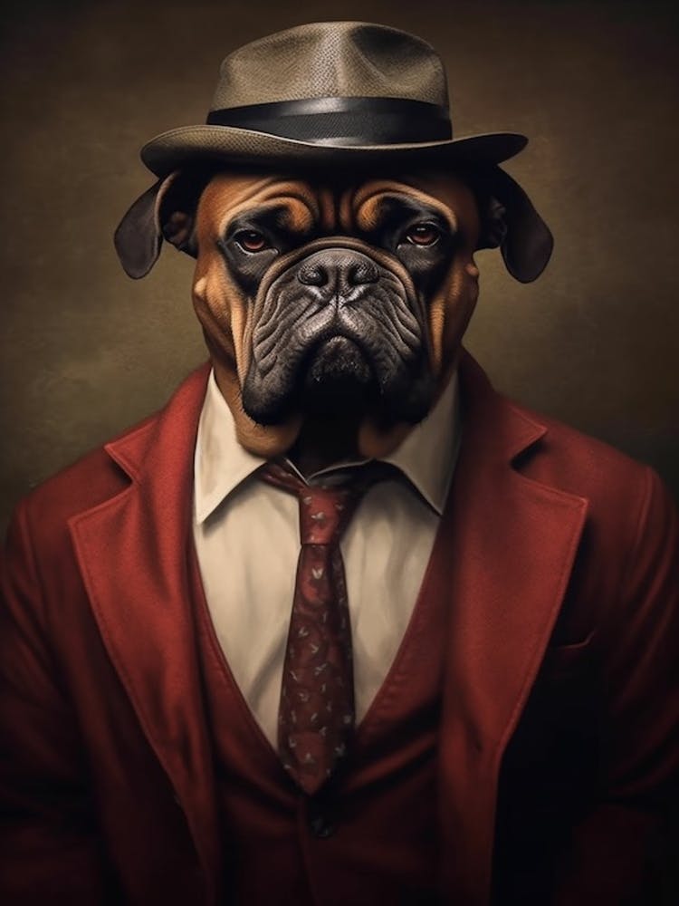 Gangster Dog Bullmastiff 2