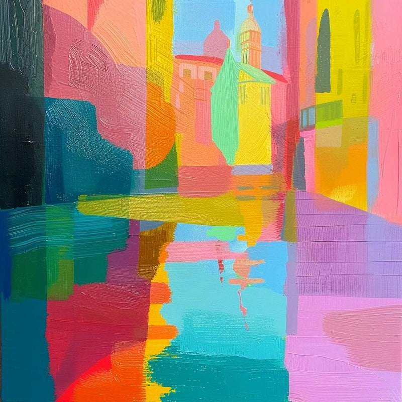 Abstract Travel Collection Venice Italy 4