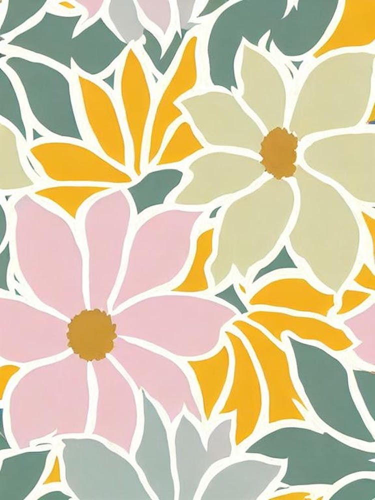 Sunflower Pastel Floral 2 Flower