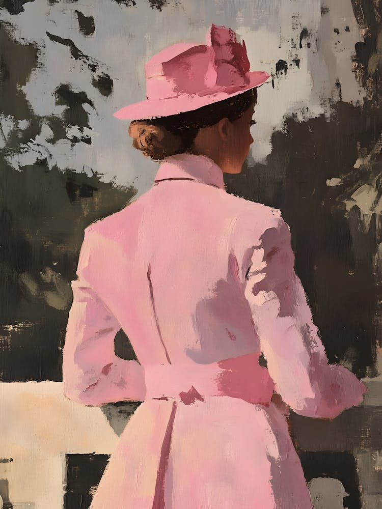Woman In Pink 1