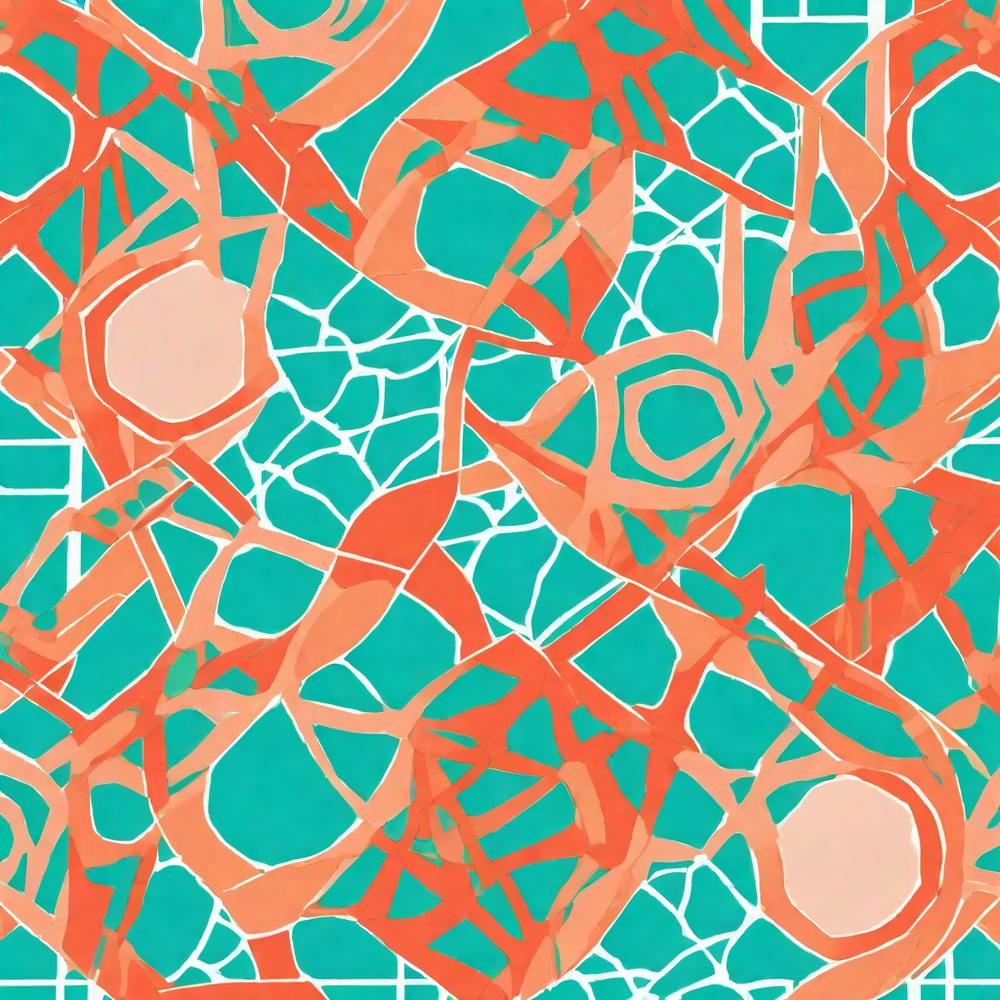 Abstract Pattern Art Inspired By The Dynamic Spirit Of Miami's Streets, Miami murals abstract art, , 103