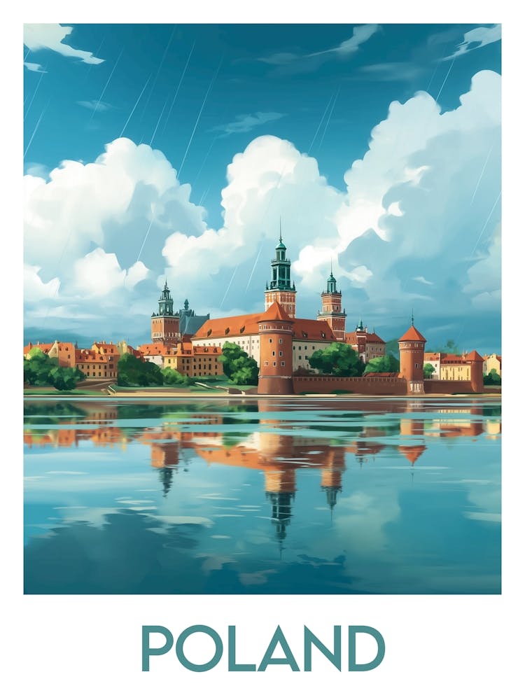 Affiche de voyage Poland