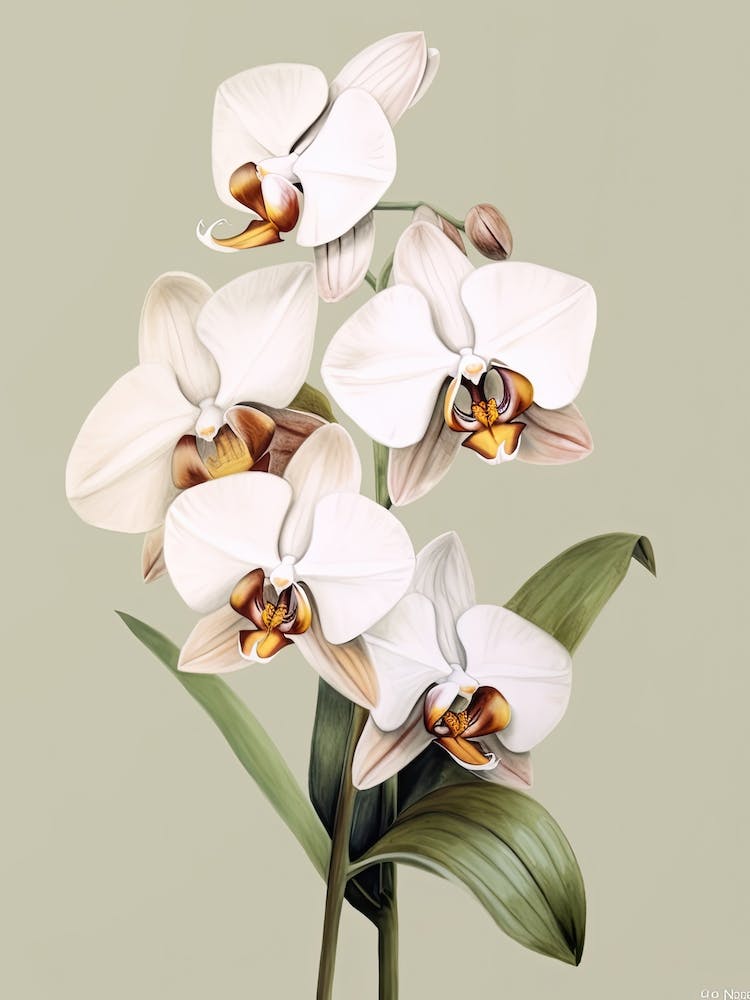 White Orchids