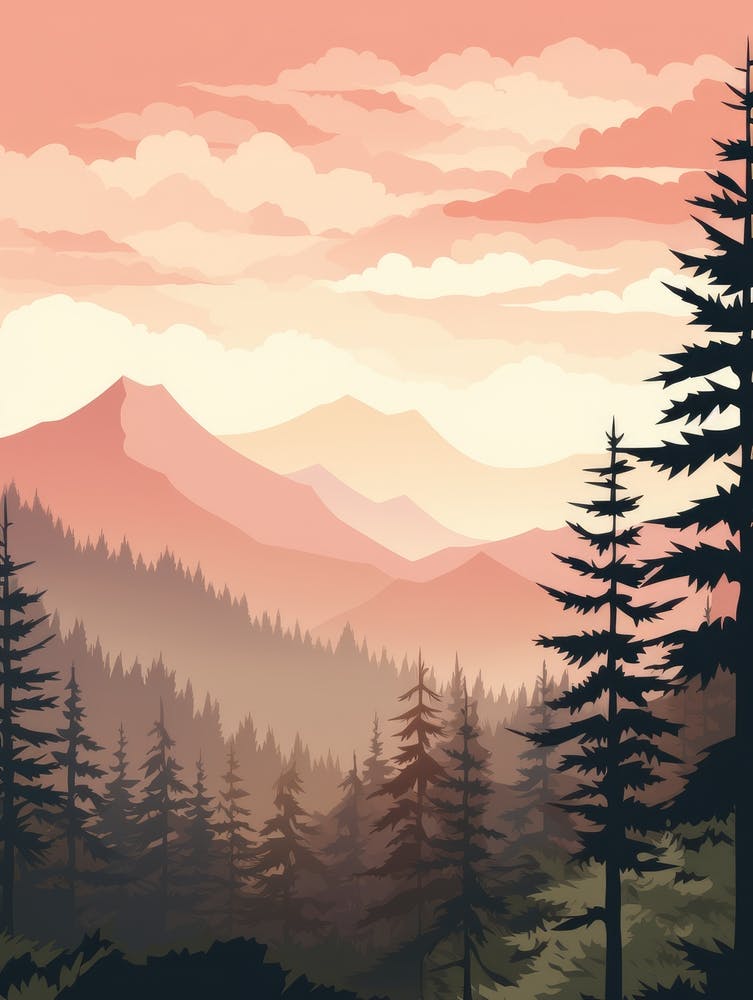 Sunset In The Mountains 5